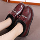 Women's Winter Cotton Shoes Plus Velvet Thick Warm Shoes Soft Bottom Non-slip Mother Shoes