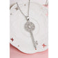 Diamond Garland Key Necklace Female Long Chain Fashion Sweater Chain
