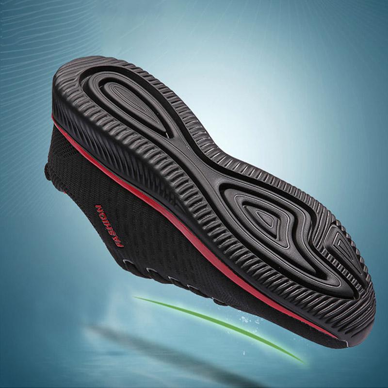 Plus Size 36-48 Men Sneakers Running Basketball Shoes Non-slip Shockproof Lightweight Mesh Shoes