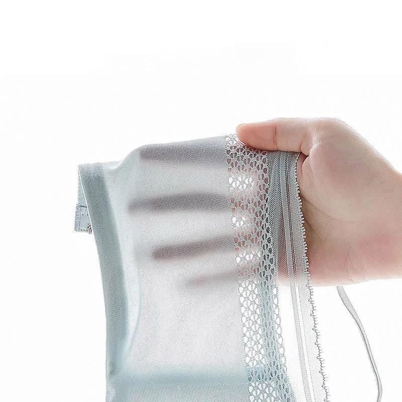 Comfortable and Sexy Thin Section Gathered To Collect Auxiliary Breasts on The Beauty Back Without Steel Ring Adjustment Type Women's Underwear Bra