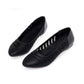 Beef Tendon Soft Bottom Summer Soft Leather Women's Shoes Mesh Hollow Sandals Soft Flat Work Women's Shoes Maternity Shoes