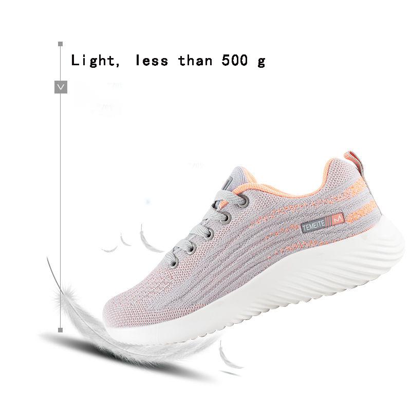 Summer Breathable Sneakers Woman Shoes Women's Running Shoes Zapatos Mujer Fitness Tennis Training