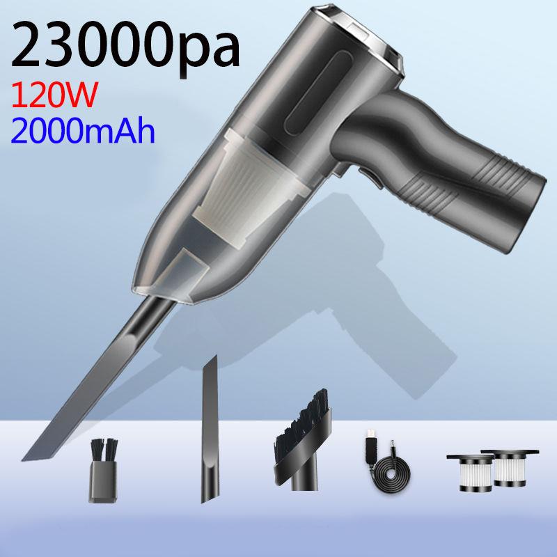 23000Pa Home Car Dual Purpose Vacuum Cleaner High Power Wet & Dry Cleaner Portable Handheld Vacuum Cleaner
