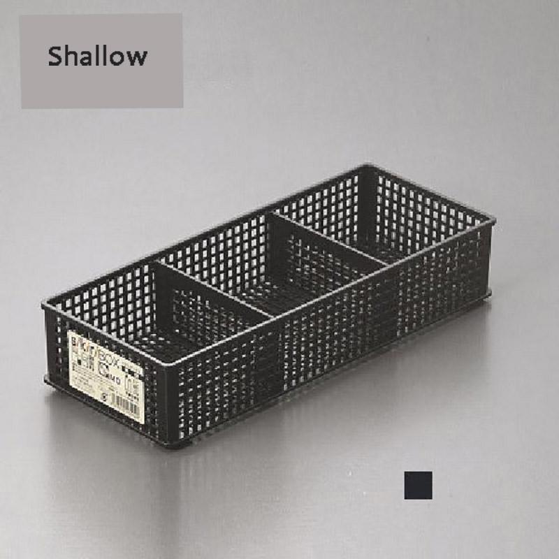 Japan Desktop Storage Box Office Supplies Plastic Storage Basket Cosmetic Storage Drawer Storage Basket
