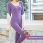 Ladies Thermal Underwear Thicken No Trace Heating Base Tight-fitting Winter  Underwear Autumn Clothes Longkin Suit