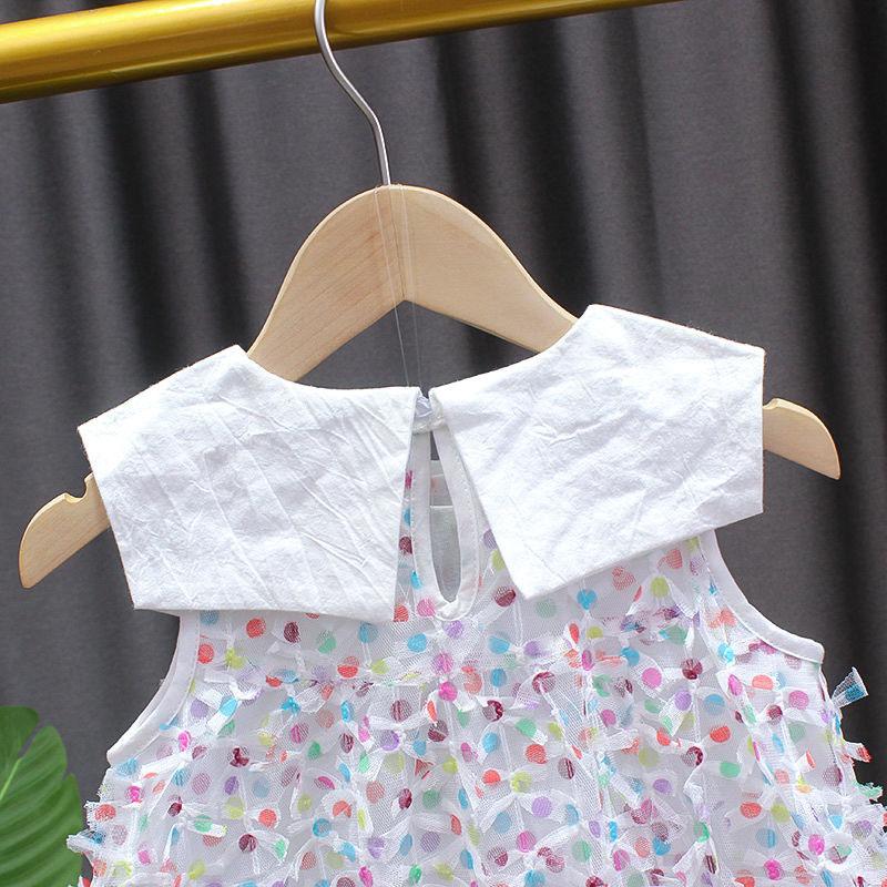 Girl Baby Dress Summer Baby Children's Clothing One-year-old Clothes Girls Summer Princess Dress Tutu Skirt