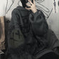 Fashion Sweatshirts Graffiti Printed Oversized Harajuku Hoodies Women Streetwear Hip Hop Pullover Hooded Tops Winter Fleece Clothes Plus Size Coat