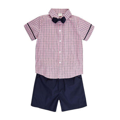 Kindergarten Uniforms Clothes British College Style Children's School Uniform Suits Elementary School Class Clothes Summer Graduation Photo Costumes