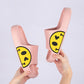 Summer Couple Cute Smiley Slippers Women's Non-slip Thick-soled Slippers Men Outdoor Beach Flip-flops EVA Home Slippers