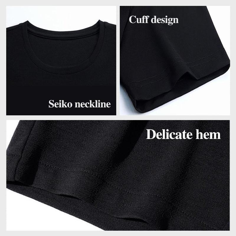 Text Print T-shirt Summer Short Sleeve Thin Shirt Casual Business Pullover Fashion Elegant Slim O-Neck Tees Men Clothing