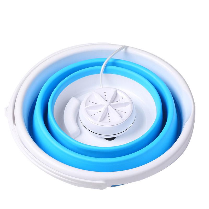 Turbo Washing Folding Washing Machine Portable Dehydrating Mini Household Small Baby Dormitory Underwear Washing Socks Artifact