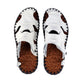 First Layer Cowhide Men's Sandals Men's Driving Shoes Korean Casual Beach Shoes