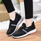 Women's Large Size Walking Sneakers Female Winter Plush Thickened Cotton Shoes Anti Slip Soft Soled Sports Shoes
