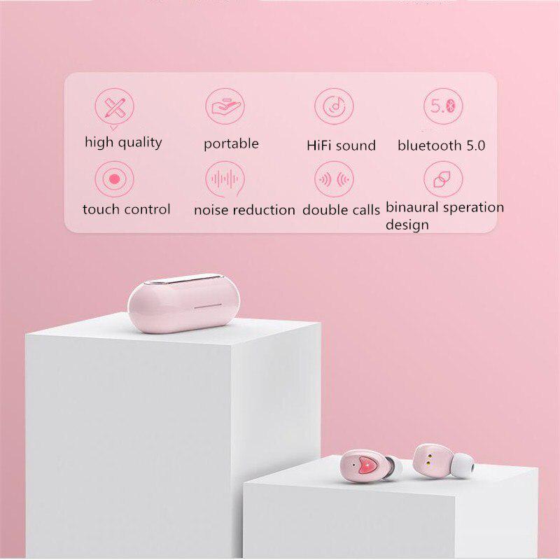Earbuds Bluetooth Earphones Auto Pairing Wireless Headphone Sport Headset Waterproof Mini Earbuds