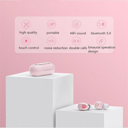 Earbuds Bluetooth Earphones Auto Pairing Wireless Headphone Sport Headset Waterproof Mini Earbuds