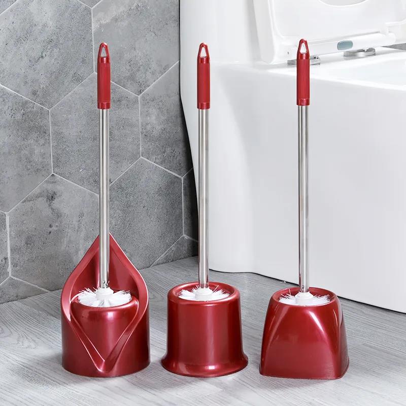 Household Toilet Brush Set Creative Bathroom Wash Toilet Brush Long Handle No Dead Ends Cleaning and Scrubbing The Toilet