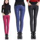 M-XXXL Women Winter Cotton-padded Trousers Female Warm High Waist Long Pants Women's Large Size Solid Color Thickened Pants