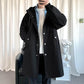 Spring Large Size Windbreaker Men Hooded Solid Color Coat Casual Loose Jacket Comfortable Top Long
