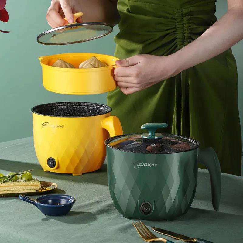 Multifunctional Electric Cooking Pan Mini Pan Electric Frying Pan Noodle Pan Household Student Dormitory Pan