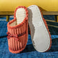 Non-Slip Home Slippers Winter Warm Women Indoor Cotton Non-slips Ladies Soft Slippers Memory Foam Bedroom Couples Shoes