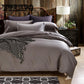 Four-piece Solid Color Fabric Bedding Set