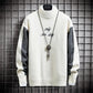 Half Turtleneck Sweater Men Thicken Trendy Warm Tops Wool Loose Fashion Sweater Men