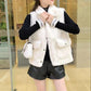Lamb Wool Vest Women's Autumn and Winter New Style Outer Fur Vest Short Fur Waistcoat Soft and Comfortable