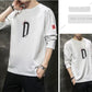 Spring and Autumn Long-sleeved T-shirt Men's Youth Sports Round Neck Bottoming Shirt Men's Top Clothes Men's T-shirt