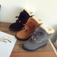 Snow Boots Women Autumn and Winter Cotton Shoes Ins Short Tube Plus Velvet Warm Ankle Boots