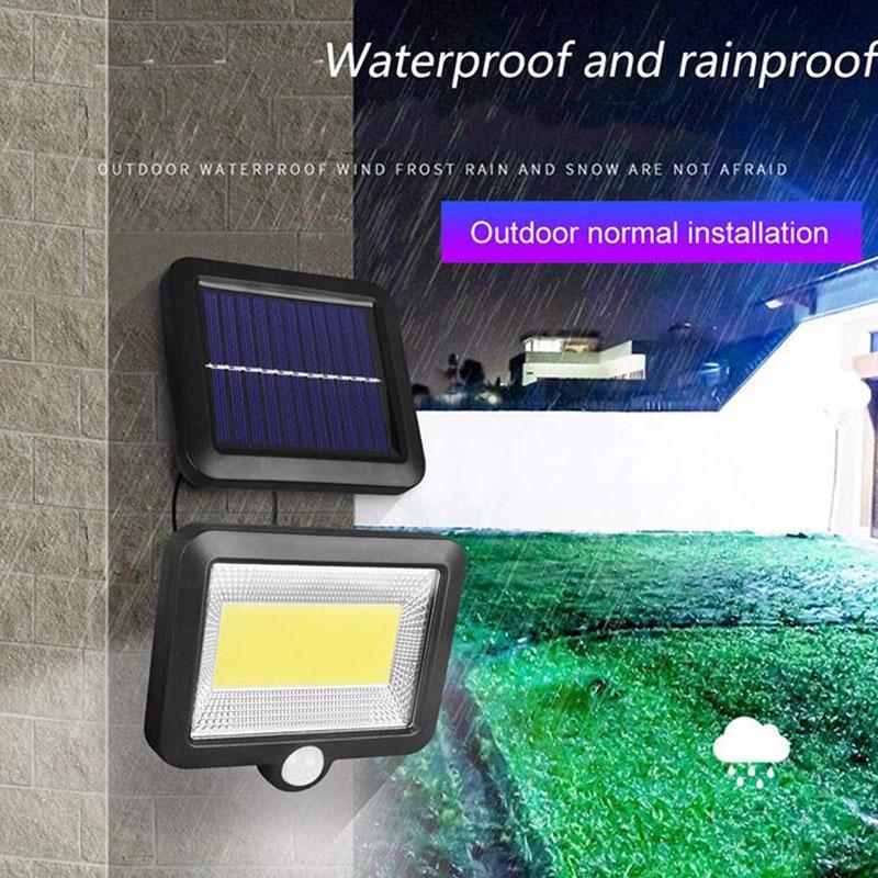 56 LED Solar Lamp Outdoor Waterproof PIR Motion Sensor Solar Powered Wall Lamp