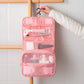Foldable makeup organizer Cosmetic bag Large Hanging Toiletry Organizer Pouch for Women Men Girls