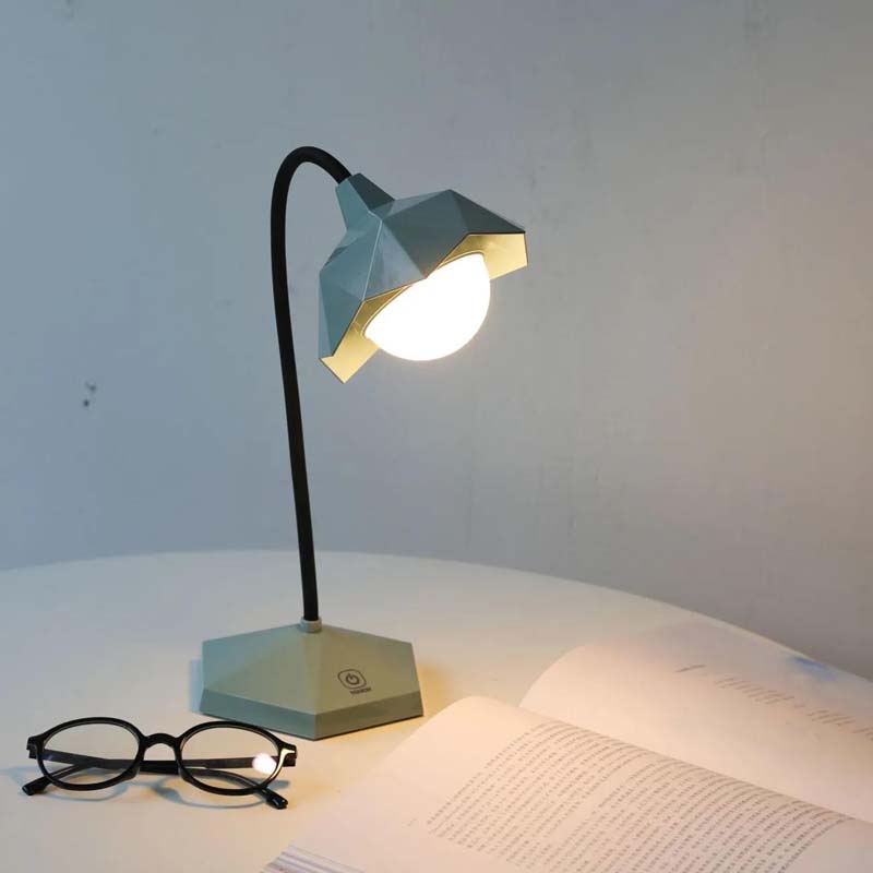 Three-color Adjustable Led Eye Protection Desk Lamp Desk Study USB Rechargeable Student Bedroom Reading Bedside Night Light