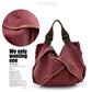 Women Large Capacity Canvas Bags Travel Casual Large Daily Shoulder Tote Shopper Handbag Simple Hobo Bags