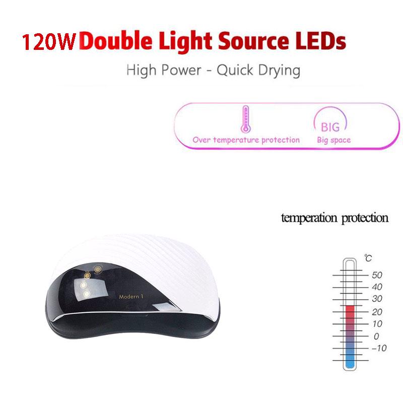 Two-handed Nail Machine 120W Quick-drying and Painless Nail Machine
