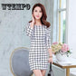 Checks Flared  Leisure Vintage Dresses 2019 Summer Women Casual Shirt Dress knee-length Dress