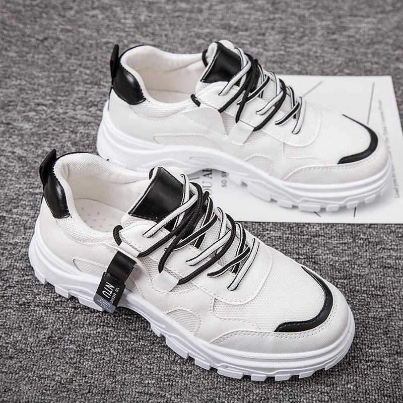 Spring Men's Sneakers Korean Style Trendy Casual Men's Sneakers All-match Breathable Shoes