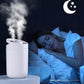 3000ml Double Nozzle Indoor Air Humidifier USB Electric Sprayer Mute Aroma Diffuser Night Light 24h