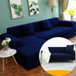 Elasticity Stretch Couch Cover Solid Color Sofa Covers Tight All-inclusive Stretch Bed Slipcover