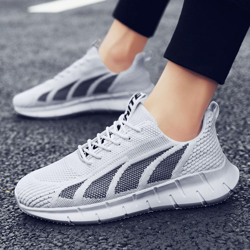 2021 New Summer Men's Shoes Trend Sports Running Shoes Men's Casual Mesh Shoes