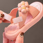 Children's Sandals Summer Girls  Soft Bottom Non-slip Small  Medium and Large Children's Baby Student Beach Shoes