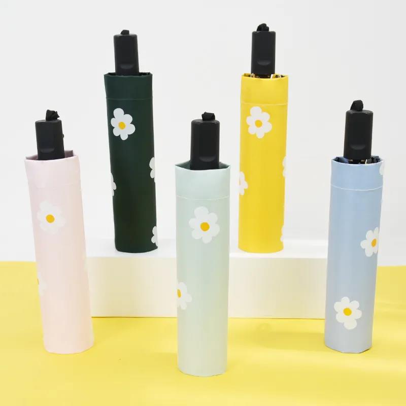 Fully Automatic Folding Umbrella Women's Korean Version of The Sun Umbrella Sun and Rain Dual-use Sun Umbrella UV Protection