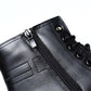 Leather Men's Military Boots Wool Cotton Shoes Thickened Warm Snow Boots Lace-up Tooling Boots Winter Short-tube Martin Boots