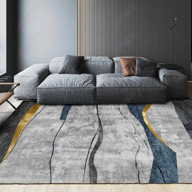 Modern Light Luxury Home Living Room Carpet Office Coffee Table Blanket Bedroom Bedside Blanket Large Area Room Full Customization