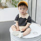 Children's Suit Summer Thin Short-sleeved Shorts Suit Korean Version of Boys and Girls Printed Smiley Face T-shirt Shorts Two-piece Set
