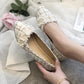 Women's Flat-bottomed All-match Flat-bottomed Shallow Mouth Single Shoes One-pedal Women's Shoes Flat-bottomed Non-slip Work Wear
