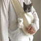 Handmade Pet Dog Carrier Outdoor Travel Handbag Canvas Single Shoulder Bag Sling Comfort Travel Tote Shoulder Bag Breathable