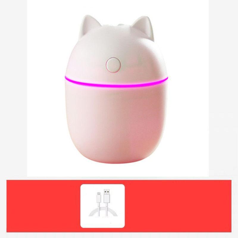 300ml Cute Bear Air Humidifier USB Electric Sprayer Mini Portable Aroma Diffuser for Home Office Car