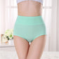 4Pcs/Set Women's High Waidt Solid Color Seamless Cotton Panties Highly Elastic Large Size Causal Soft Briefs