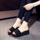 Plus Size 35-40 Summer Women Solid Color Shoes Beach Casual Sandals Women Summer Flip Flop Sandals