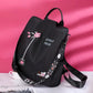 Ladies Personality Embroidery Backpack Oxford Cloth Backpack Fashion Casual Bag Girl Travel School Bag